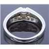 Image 4 : 14K Two Tone Gold 0.65ctw Diamond Ring
