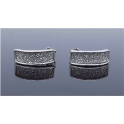 Sterling Silver Glitter Earrings