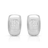 14KT White Gold 0.65ctw Diamond Earrings