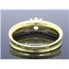 Image 5 : 18KT Yellow Gold 0.98ctw Diamond Ring