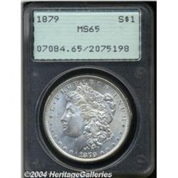1879 $1 MS65 PCGS.