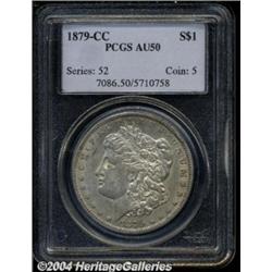 1879-CC $1 AU50 PCGS.