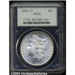 1882-CC $1 MS65 PCGS.