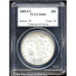 1889-CC $1 MS64 PCGS.