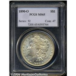 1890-O $1 MS65 PCGS.