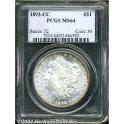 1892-CC $1 MS64 PCGS.