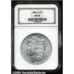 1894-O $1 MS65 NGC.