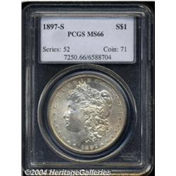 1897-S $1 MS66 PCGS.