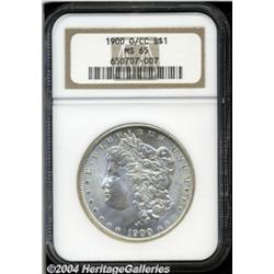 1900-O/CC $1 MS65 NGC.