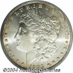 1903 $1 MS67 PCGS.