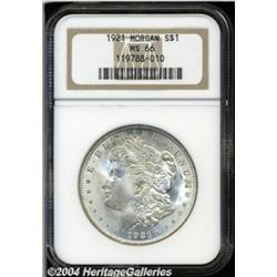 1921 $1 MS66 NGC.