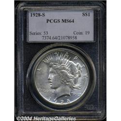1928-S $1 MS64 PCGS.