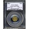 Image 1 : 1904 G$1 Lewis and Clark MS62 PCGS.