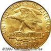 Image 2 : 1915-S $2 1/2 Panama-Pacific Quarter Eagle MS63 PCGS.