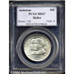 1937 50C Antietam MS67 PCGS.