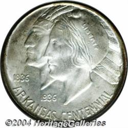 1935-D 50C Arkansas MS67 PCGS.