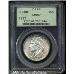 1937 50C Boone MS67 PCGS.