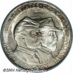 1936 50C Gettysburg MS67 PCGS.