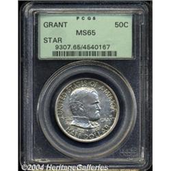 1922 50C Grant with Star MS65 PCGS.
