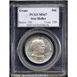 1922 50C Grant with Star MS67 PCGS.