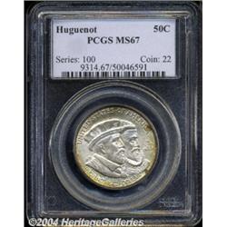 1924 50C Huguenot MS67 PCGS.