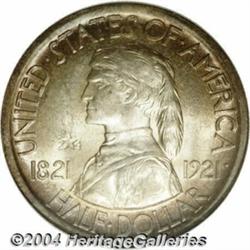 1921 50C Missouri 2x4 MS65 NGC.