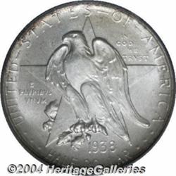 1938 50C Texas MS67 PCGS.