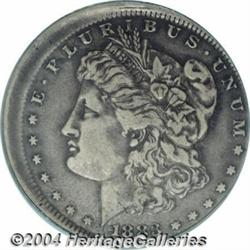 1883-O $1 Morgan Dollar--Struck 7% Off Center--VF25 PCGS.