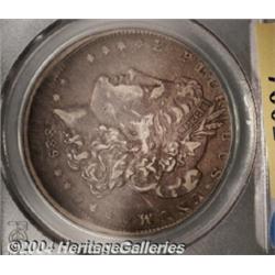 1889-O $1 Morgan Dollar--Struck 8% Off Center--VF30 PCGS.