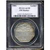 Image 1 : 1901 Lesher Referendum Dollar, J.M. Slusher AU55 PCGS.