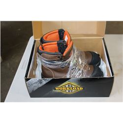 WORK LOAD SIZE 8 STEEL TOE BOOTS