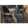 Image 1 : RED HEAD SIZE 9 BOOTS AND SIZE 8 SNOWBOARD BOOTS