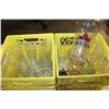 Image 1 : 2 CRATES OF BEER GLASSES AND PITCHERS