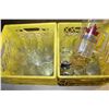 Image 2 : 2 CRATES OF BEER GLASSES AND PITCHERS