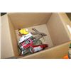 Image 2 : BOX OF CARS FIGURES AND COLLECTIBLES