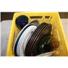 Image 2 : YELLOW CRATE OF PLATES AND PLATTERS