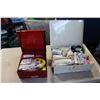 Image 1 : TWO METAL FIRST AID KITS