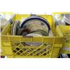 Image 2 : YELLOW CRATE OF PLATES