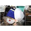 Image 2 : BLACK CRATE OF MISC GLASSWARE AND CHINA