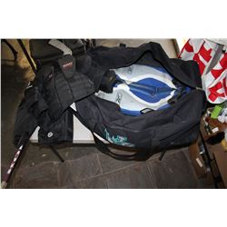 BAG OF BALL HOCKEY GOALIE GEAR