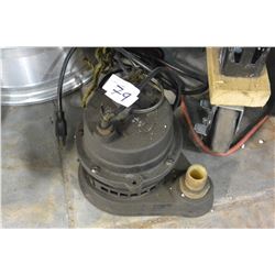 SUMP PUMP