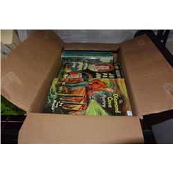 BOX OF VINTAGE NOVELS