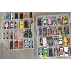 TWO TRAYS OF DIE CAST CARS