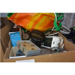 BOX OF ELECTRONICS AND ESTATE GOODS