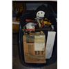 Image 1 : TOTE OF STAPLES TOOLS AND SHOP SUPPLIES