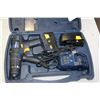 Image 1 : MASTERCRAFT 18VOLT DRILL IN CASE