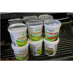 LOT OF PLASTER AND FILLER