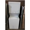 Image 1 : FRIGIDAIRE GALLERY SERIES COMMERCIAL HEAVY DUTY STACKER WASHER DRYER WORKING