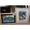 Image 1 : TWO SIGNED WATER COLORS SCENERY AND STREET SCENE