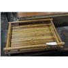 Image 1 : WOOD TRAY